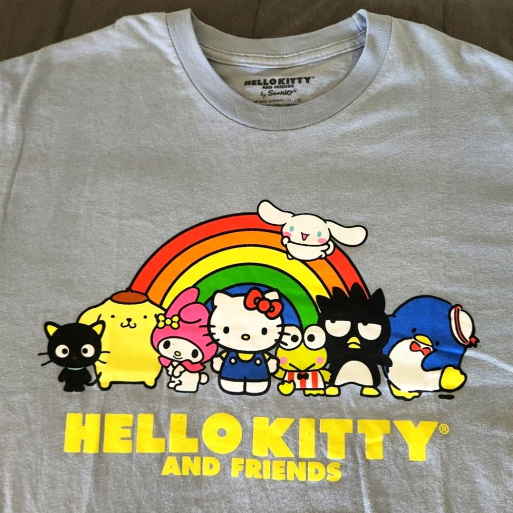Men's Hello Kitty and Friends Graphic T-Shirt